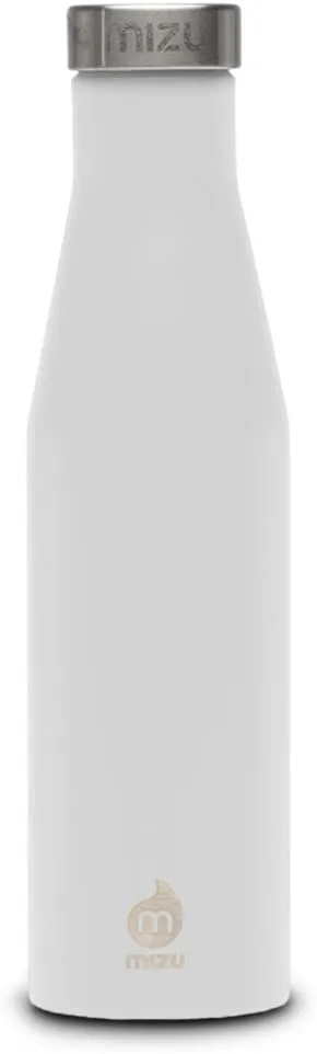 Mizu - S6 Slim Series Water Bottle | 19 oz. Double Wall Stainless Steel Vacuum Insulated | Narrow Mouth with Leak Proof Cap | Multiple Colors | BPA Free