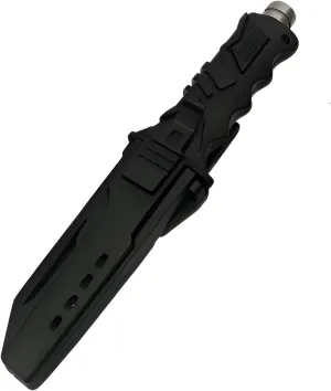 Mokcoliy]【Water Knife Titanium Alloy Dive Rope Cutter with Quick-Release Sheath & Window Breaker | Emergency Survival Tool for Scuba, Kayaking, Outdoor Safety (Lightweight & Durable)