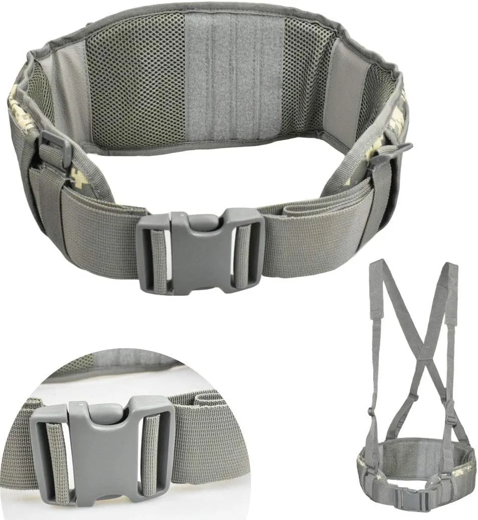 MOLLE Battle Belt with Suspenders