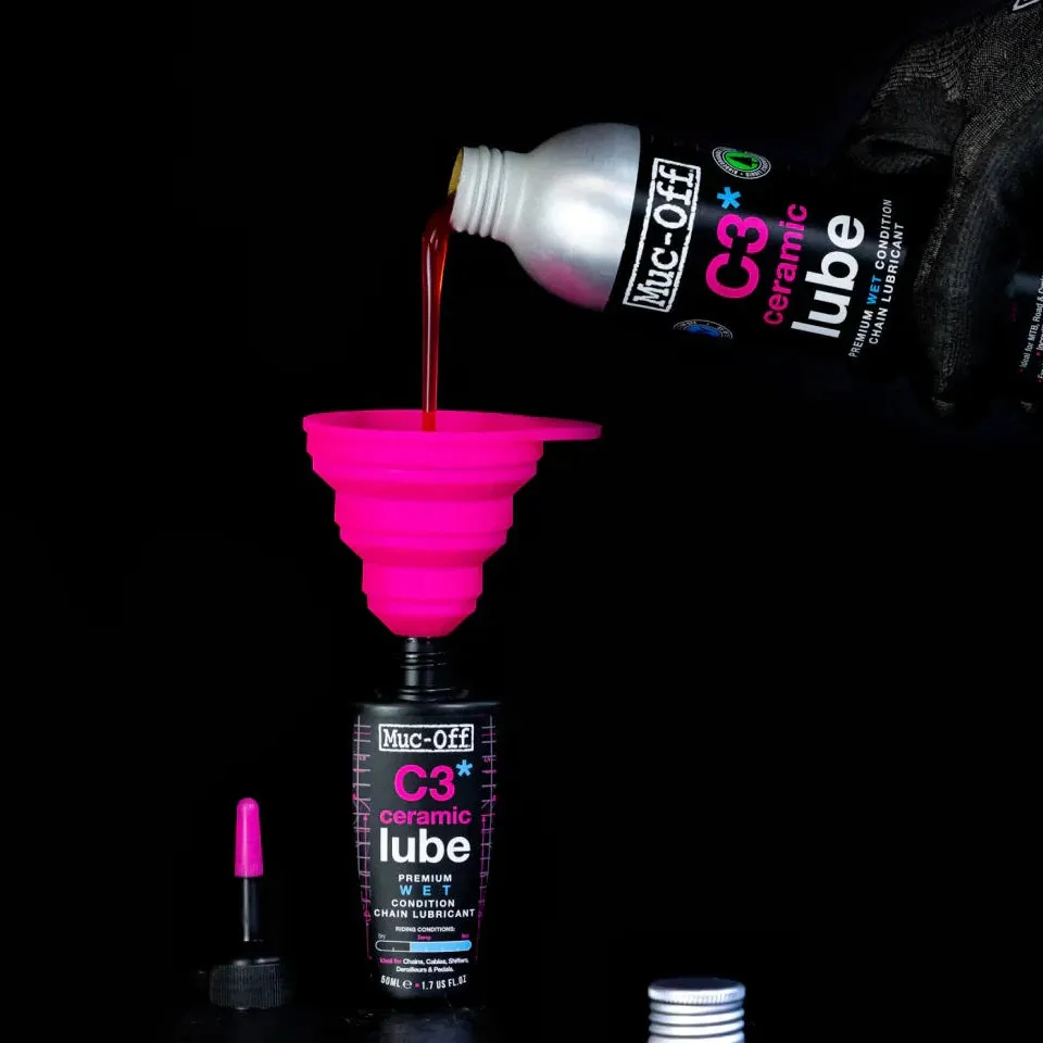 Muc-Off Collapsible Silicone Funnel