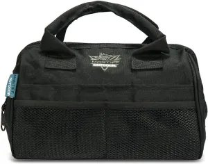 Multi-Tool Bag Wide Mouth Ammo Case Heavy Duty All Purpose Pack Black