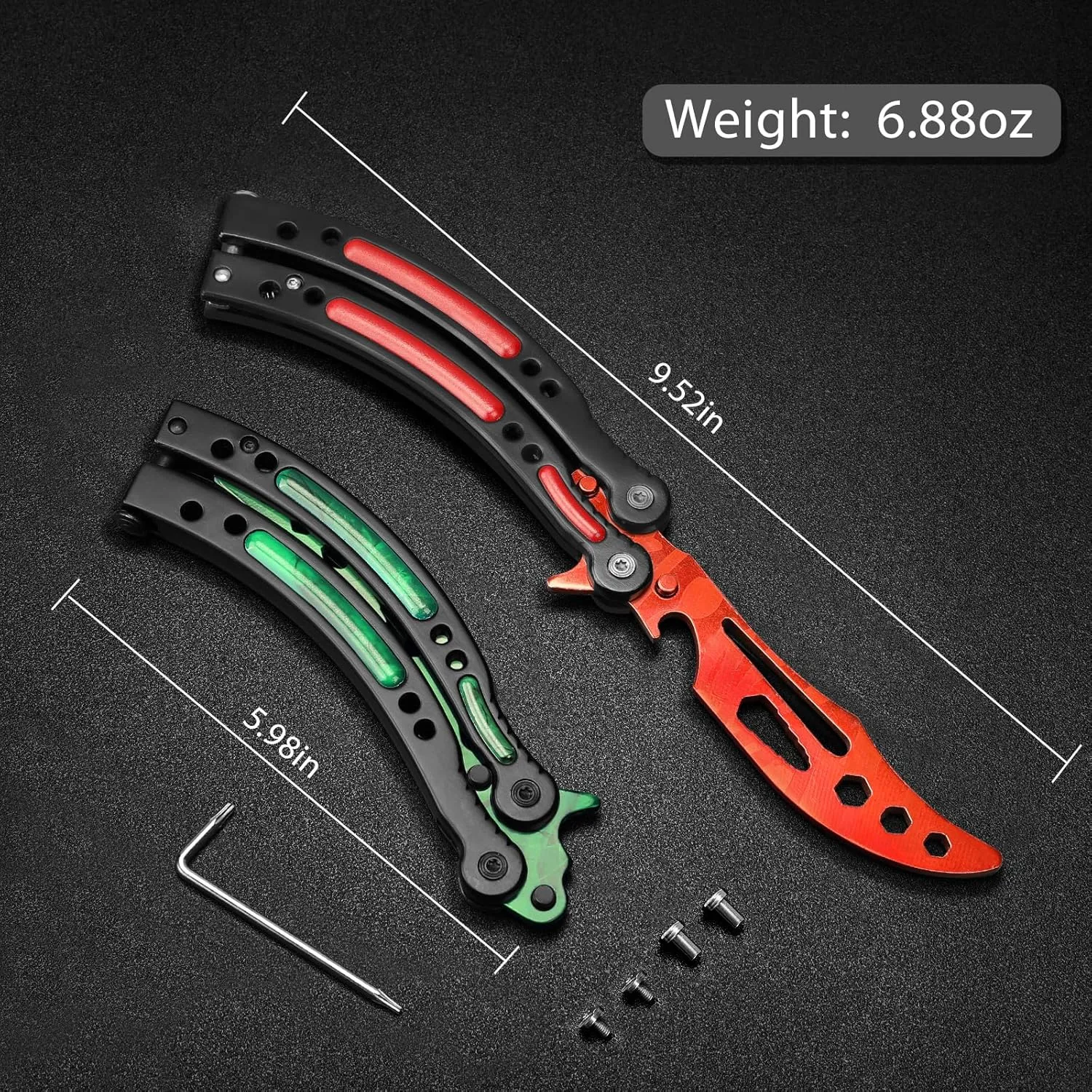 Multifunctional Bottle Opener and Wrench Tool(Black)