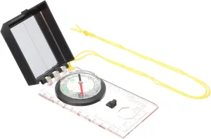 Multipurpose Mapping Compass Ruler Portable Outdoor Compass for Hiking Fishing and Surveying Activities