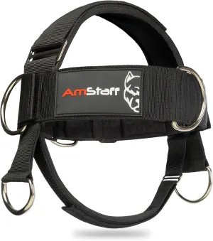 Neck Harness for Weight Lifting – Adjustable Head & Chin Strap for Neck Strength, Muscle Building, Workout Training & Injury Recovery Support