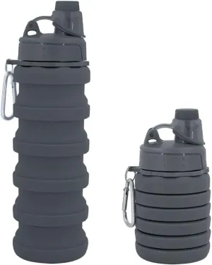 New Portable Silicone Water Bottle Retractable Folding Coffee Bottle Cups E Outdoor Travel Tools Collapsible Sport Bottles, RPX01
