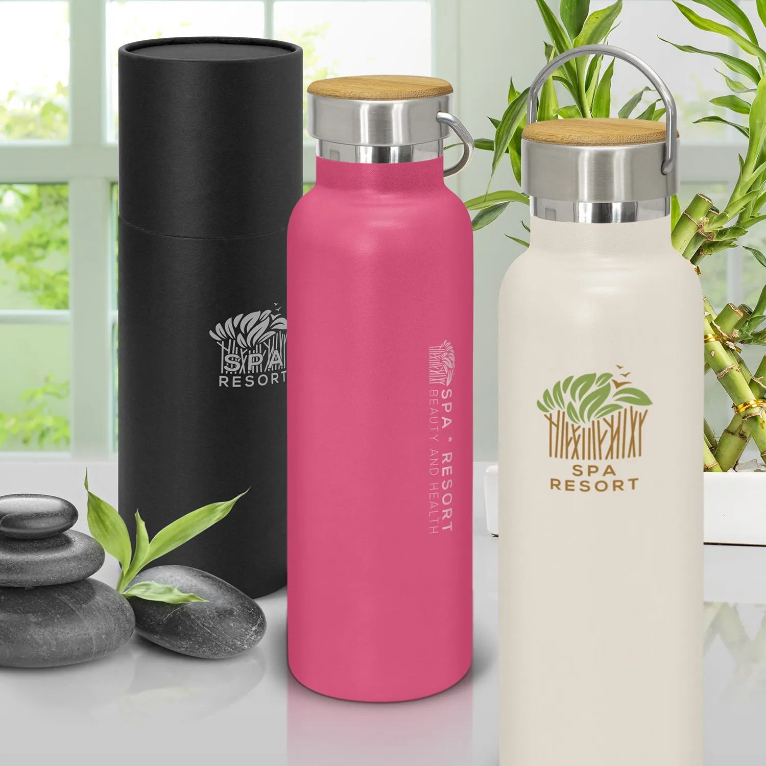 Nomad Deco Vacuum Bottle 650ml - Powder Coated