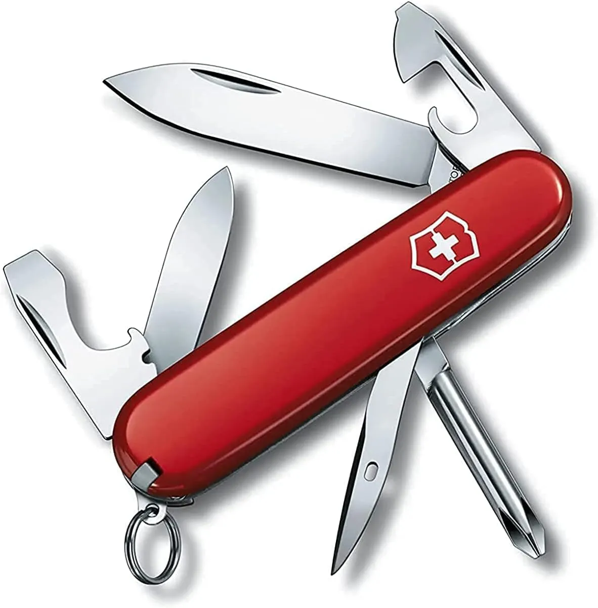 Offiziersmesser, Tinker, rot
