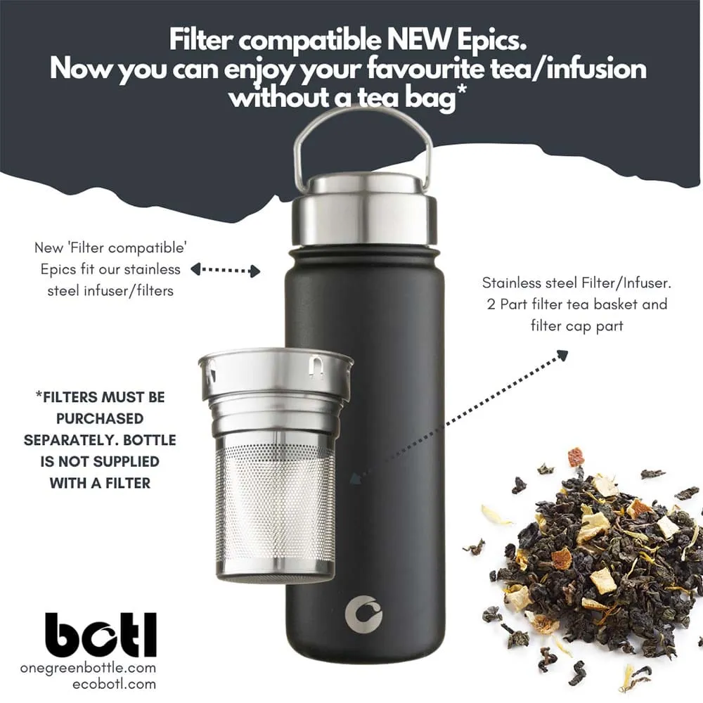 One Green Bottle Epic Insulated Bottle 500ml Filter Compatible