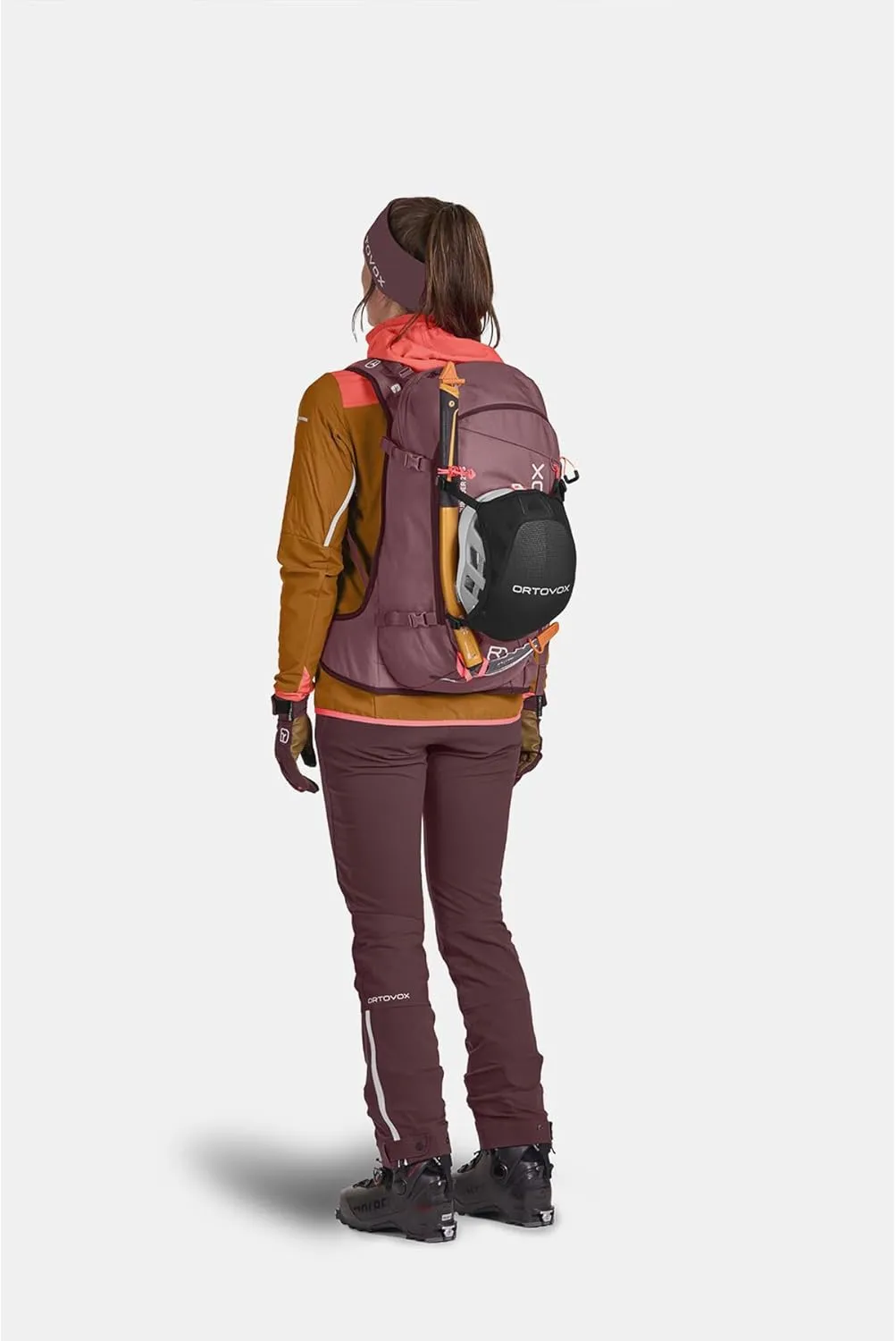 Ortovox Tour Rider 28L S Backpack, Freeride & Ski Pack for Shorter Backs, Long High Alpine Touring & Backcountry, Men & Women - Black Raven