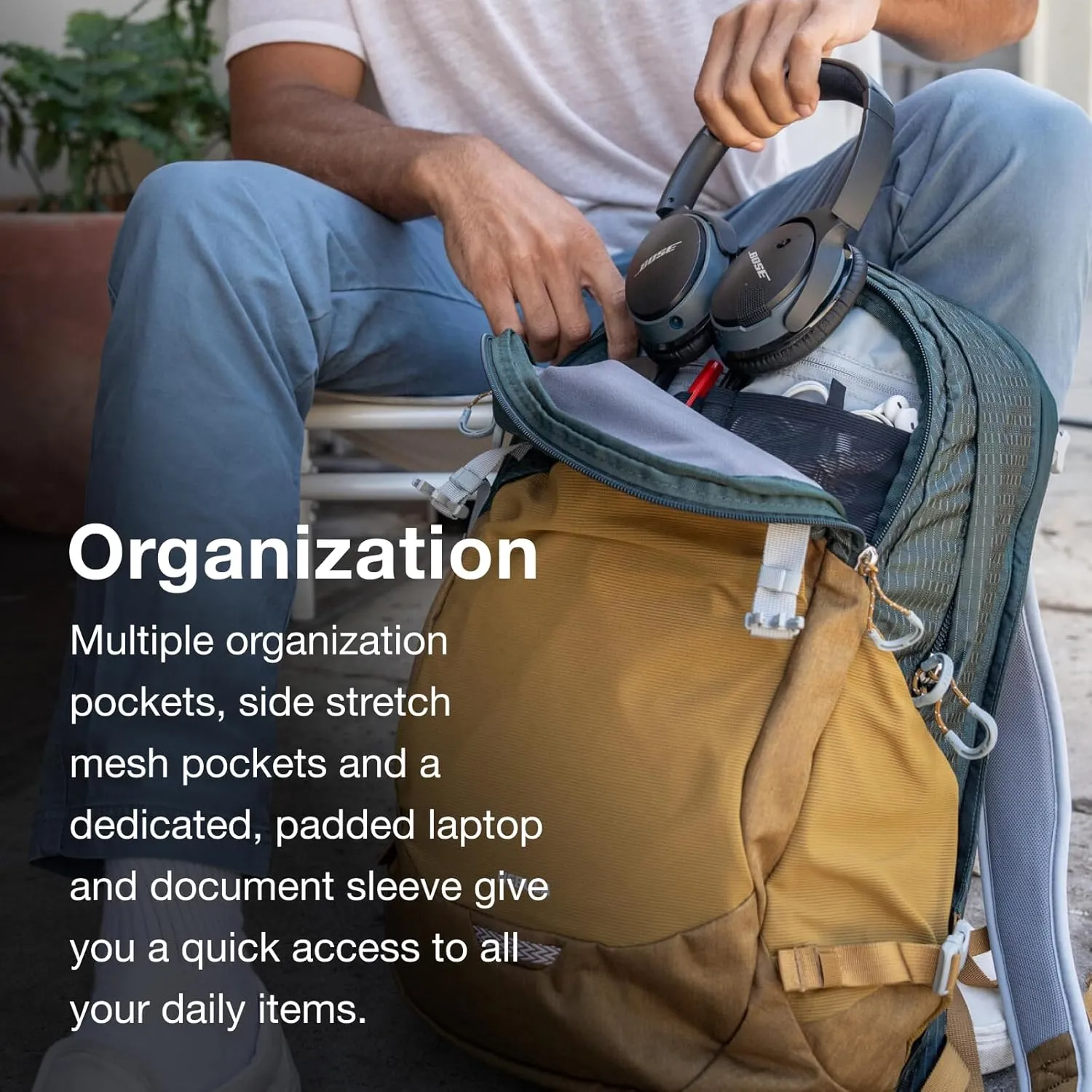 Osprey Nebula Commuter Backpack, Pashmina/Tan Concrete