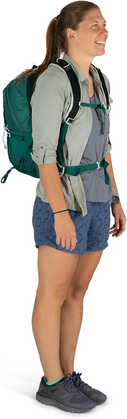 Osprey Tempest 20L Women's Hiking Backpack with Hipbelt, Jasper Green, WM/L