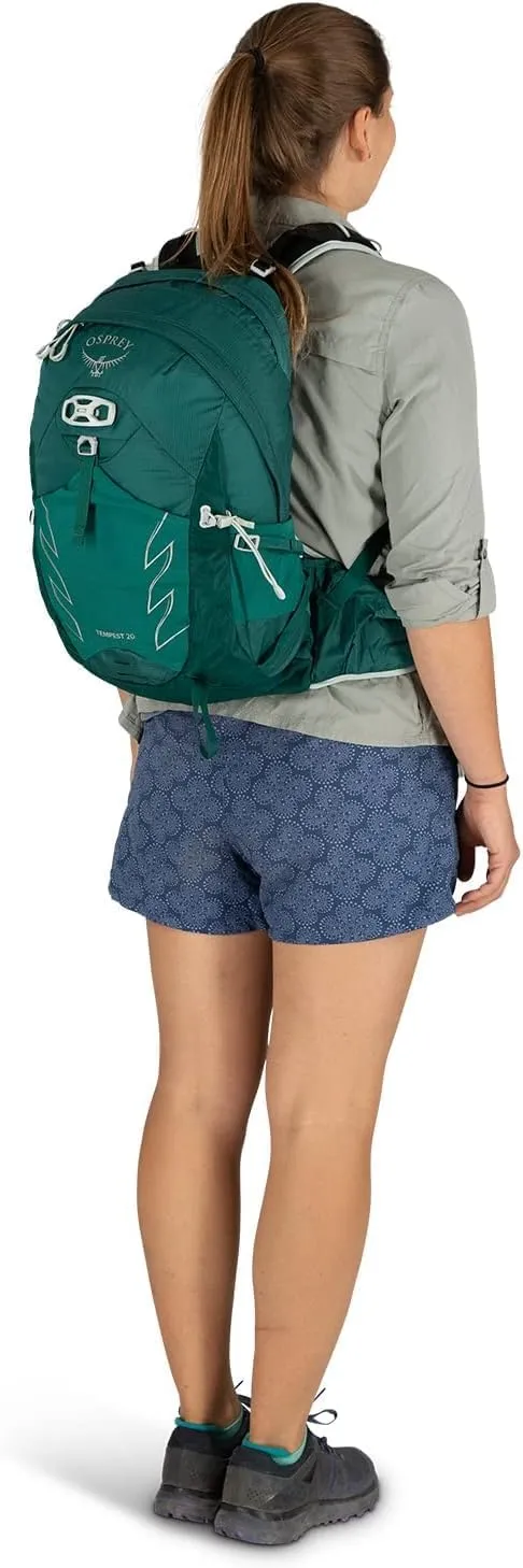 Osprey Tempest 20L Women's Hiking Backpack with Hipbelt, Jasper Green, WM/L