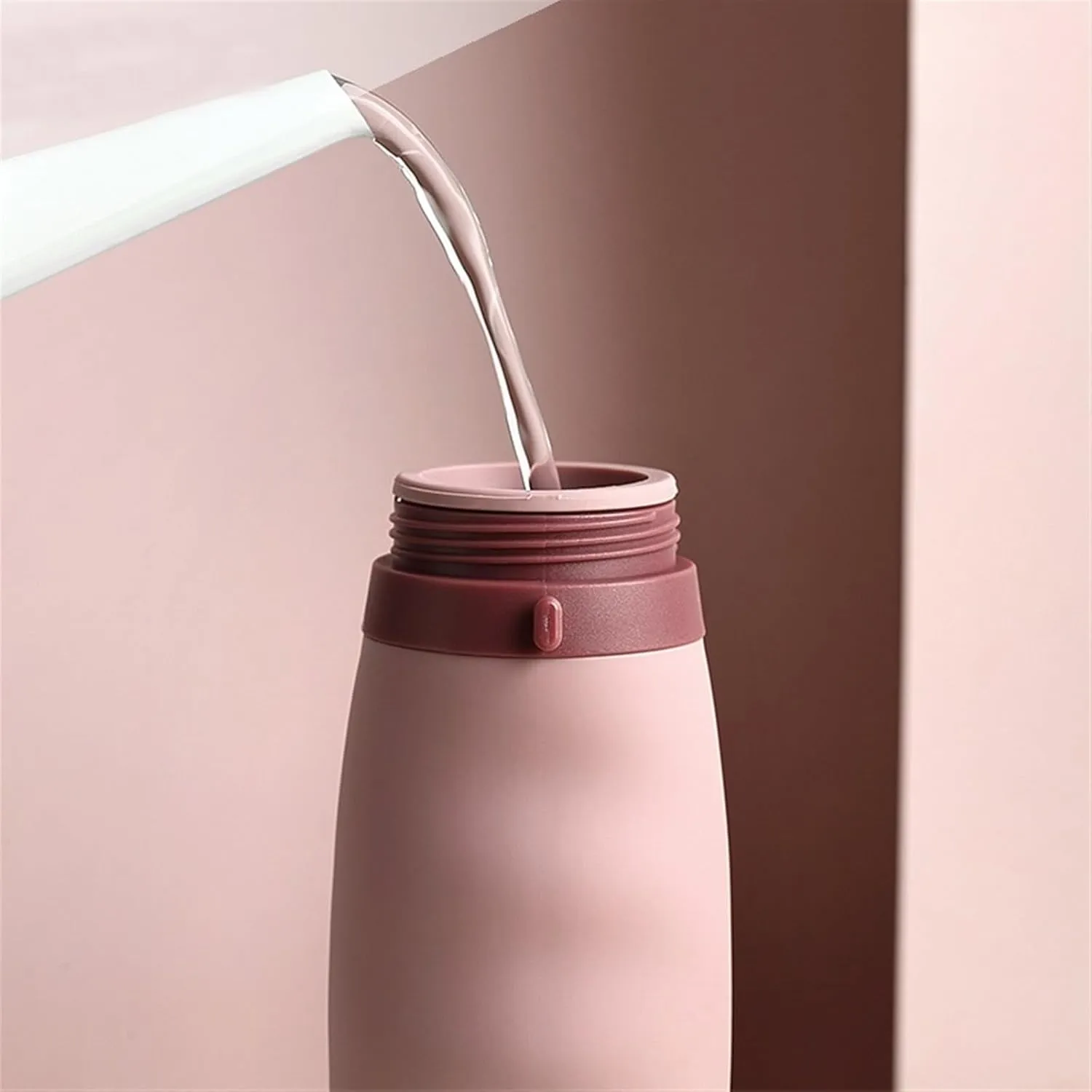 Outdoor Kettle Portable Water Bottle Sports Water Cup Silicone Water Bottles Collapsible Travel Kettle Water Cups Folding Cup