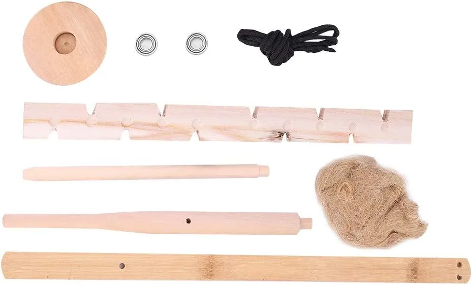 Outdoor Tool in Wooden Drilling Wood Manufacturing Tool, Fire Tool, Urgency Ignition Kit for Camping Hiking