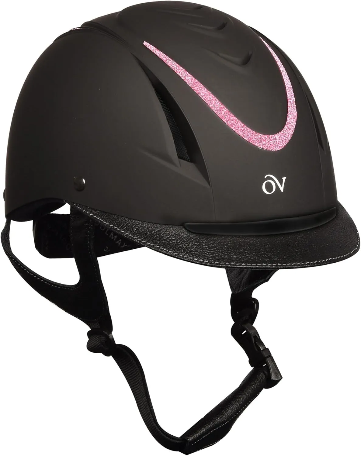 Ovation Z-6 Glitz 2.0 Helmet (Glitter Pink, XX-Small/X-Small)