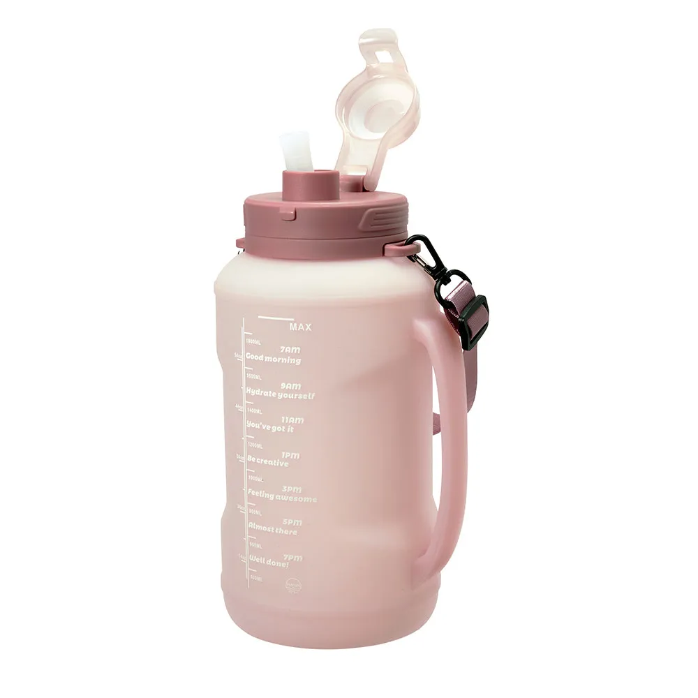 OVERSIZE SILICONE COLLAPSIBLE BOTTLE - MAUVE