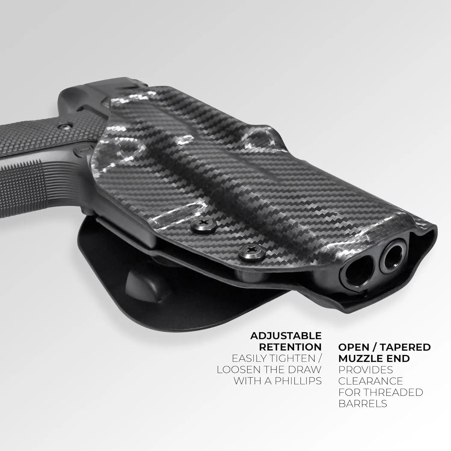 OWB Paddle Holster fits Bul Armory Axe FS Hatchet