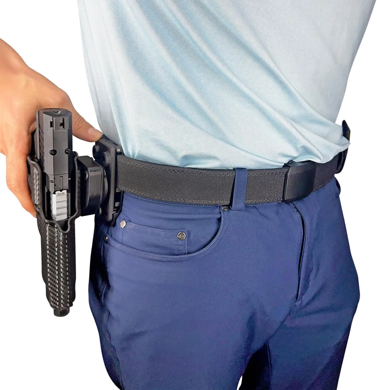 OWB Quick Detach IDPA - Outside The Waistband Holster - fits Bul Armory Axe FS Tomahawk