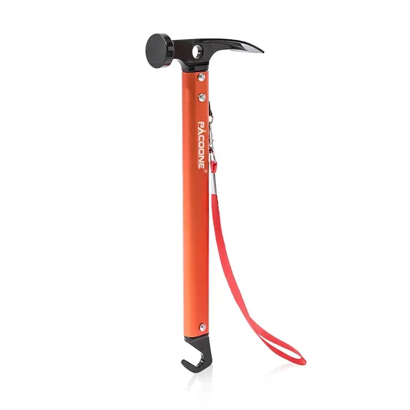 PACOONE Outdoor Survival Hammer Aluminium Alloy Multi-tool