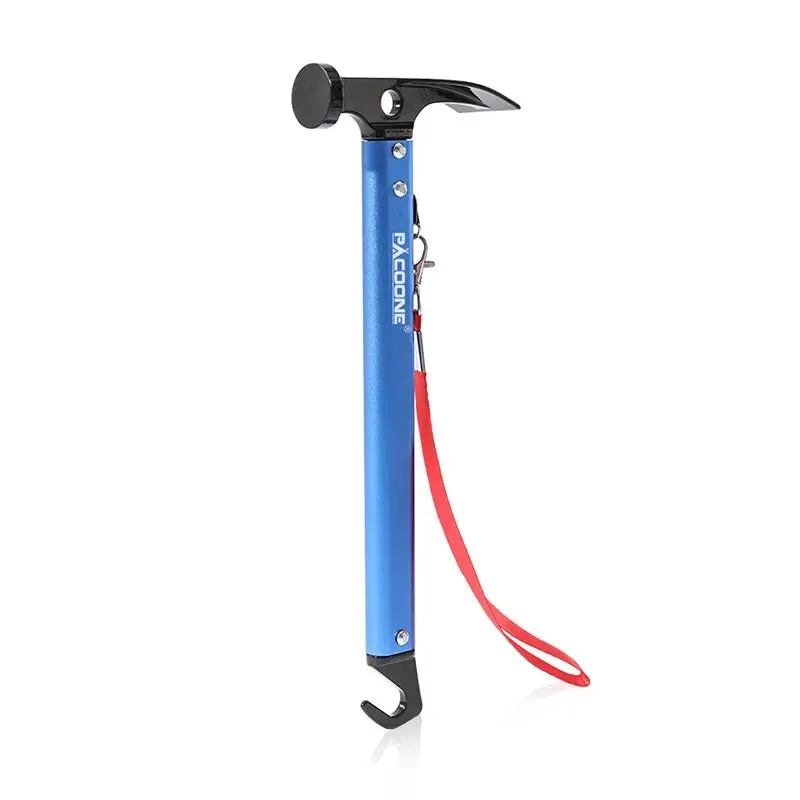 PACOONE Outdoor Survival Hammer Aluminium Alloy Multi-tool