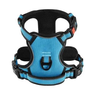 Padded No Pull Reflective Dog Harness