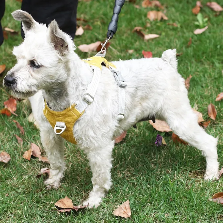 Padded Reflective Nylon Dog Harness