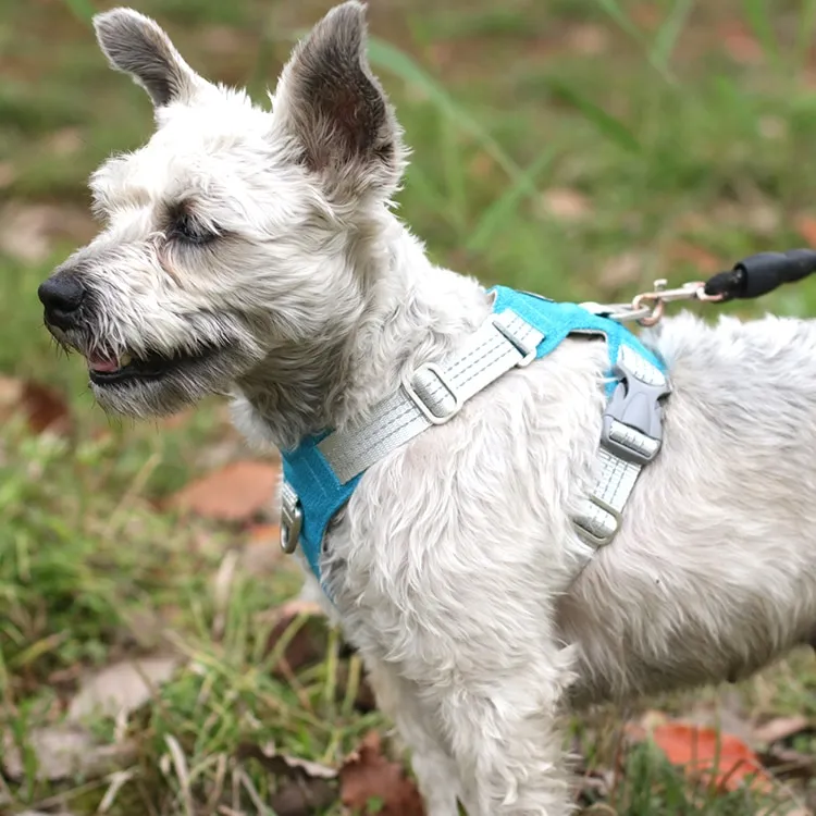 Padded Reflective Nylon Dog Harness