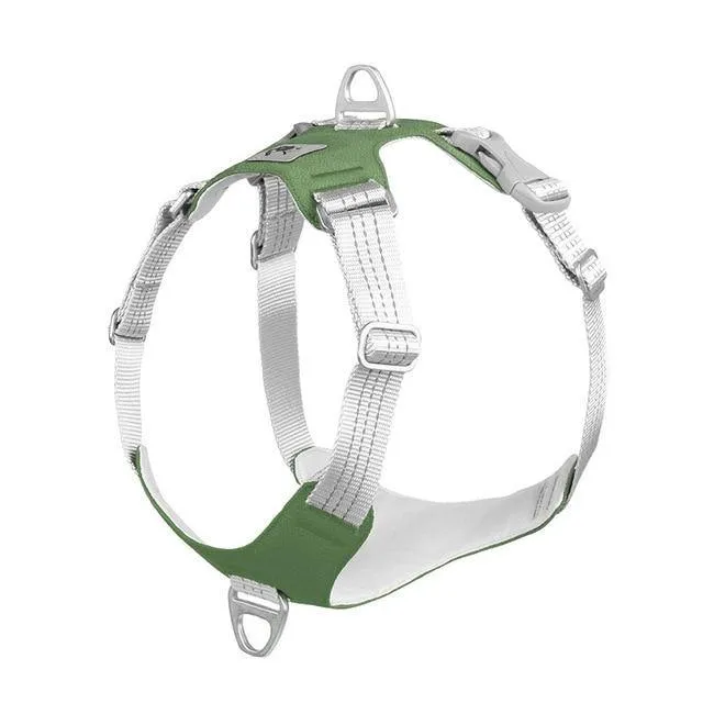 Padded Reflective Nylon Dog Harness