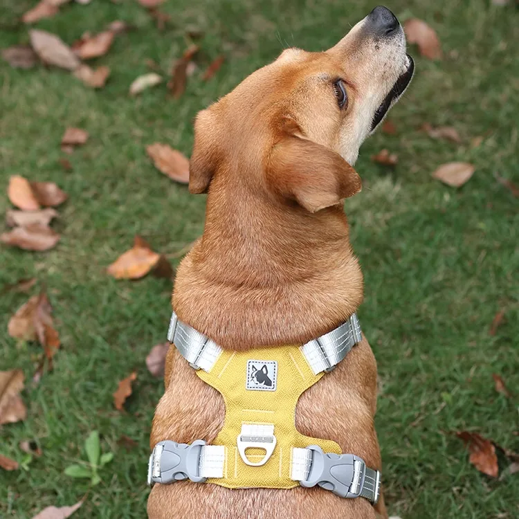 Padded Reflective Nylon Dog Harness