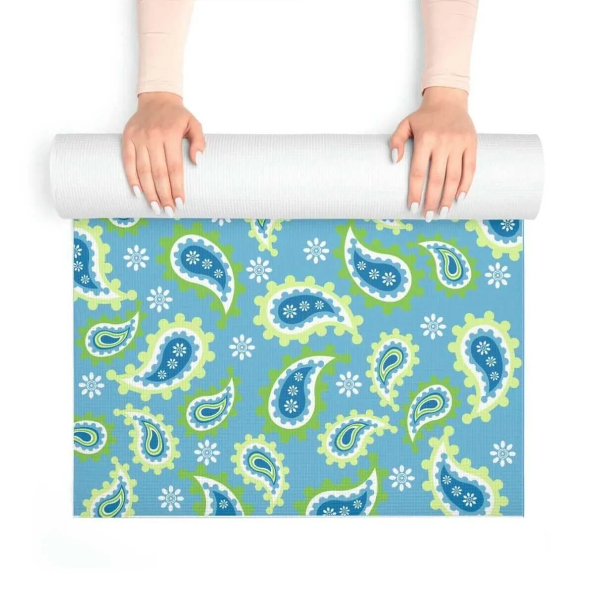 Paisley Comfort Yoga Mat