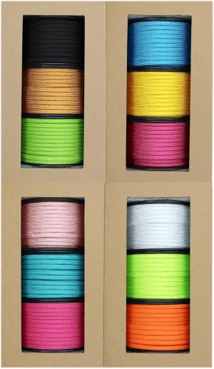 Paracord Multicolor Combo Paracord 550 Type III 7 Strand Utility Rope - 240 Feet 480 Feet 720 Feet