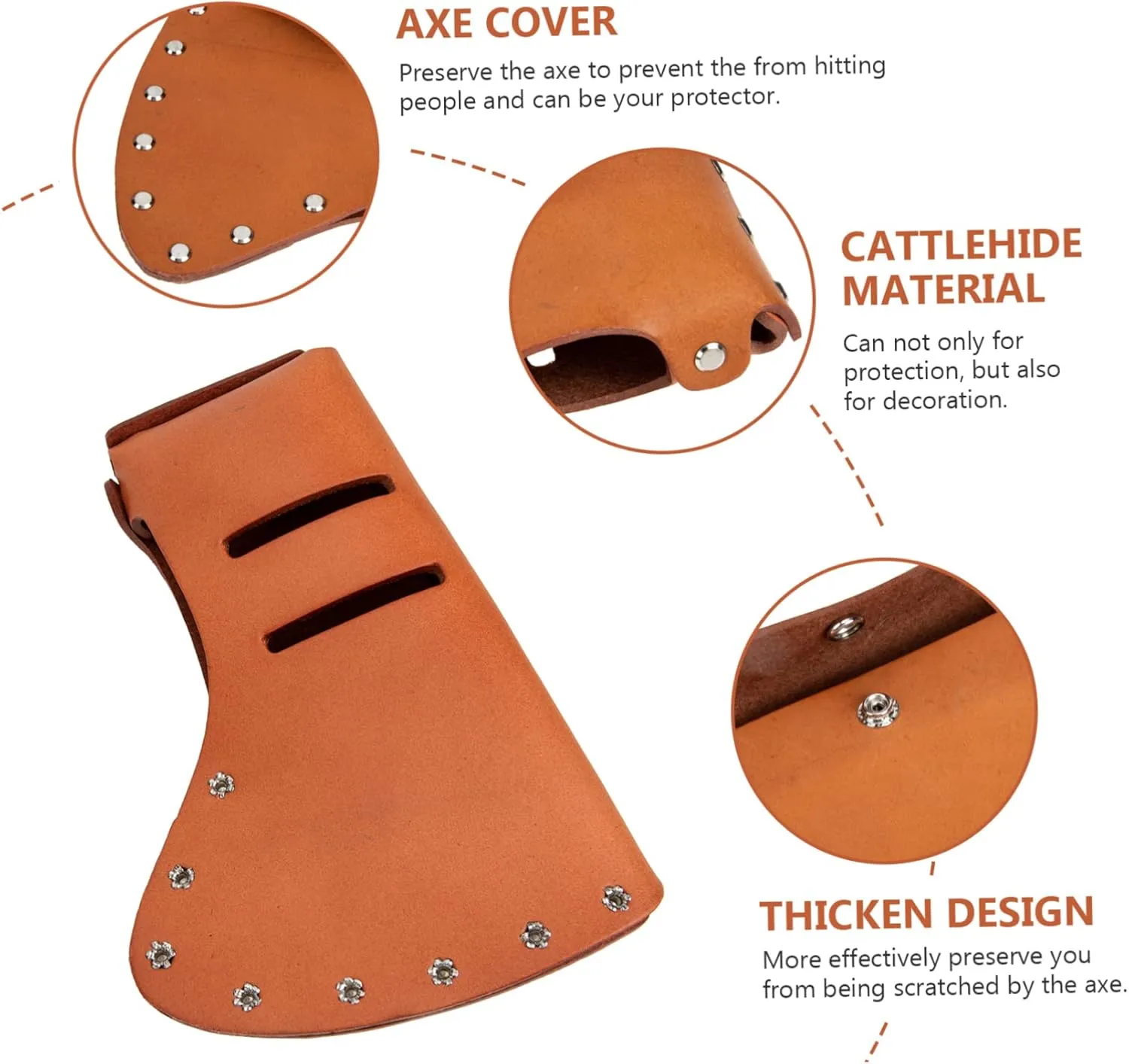 Pcs Hatchet Protective Cover Heavy Duty Axe Sheath Axe Sheath Outdoor Case Sleeve Lightweight Portable