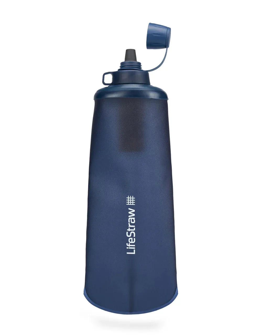 Peak SR Collapsible Squeeze Bottle 1L - Mountain Blue
