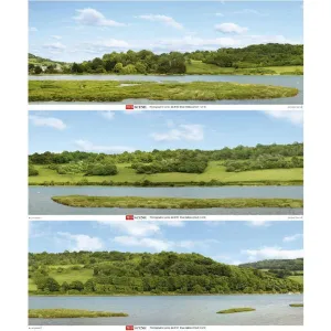 PECO River Valley Backscene - 3 Sheets (SKP01)