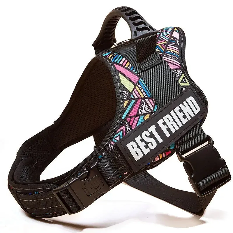 Personalized Heavy Duty No Pull Dog Harness