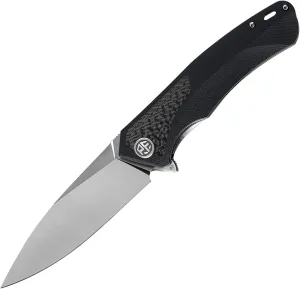 Petrified fish PF838CS 3.74" D2 steel flipper folding knives outdoor pocket knife G10 Carbon fiber handle camping hunting EDC tool