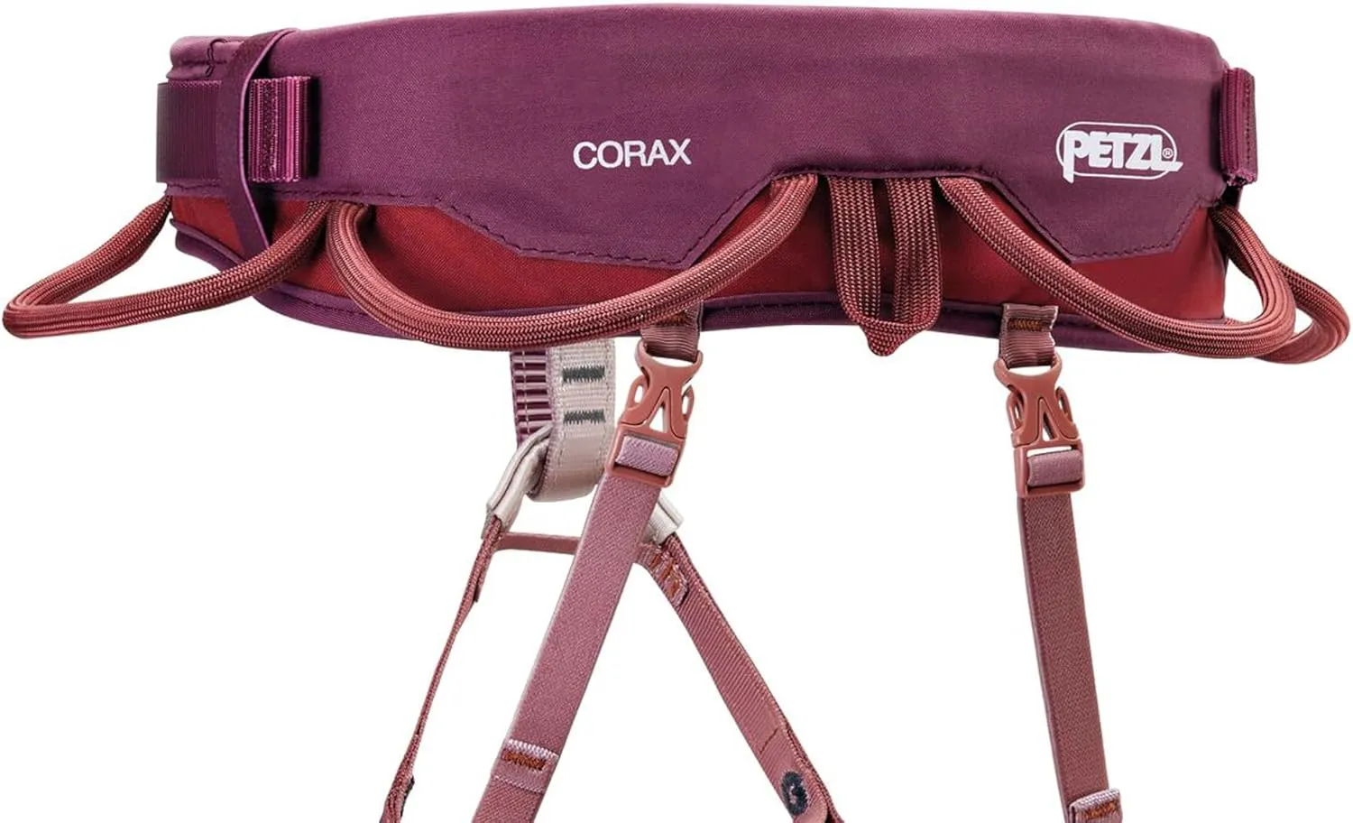 PETZL CORAX Harness - Versatile and Fully Adjustable Rock Climbing, Ice Climbing and Mountaineering Harness