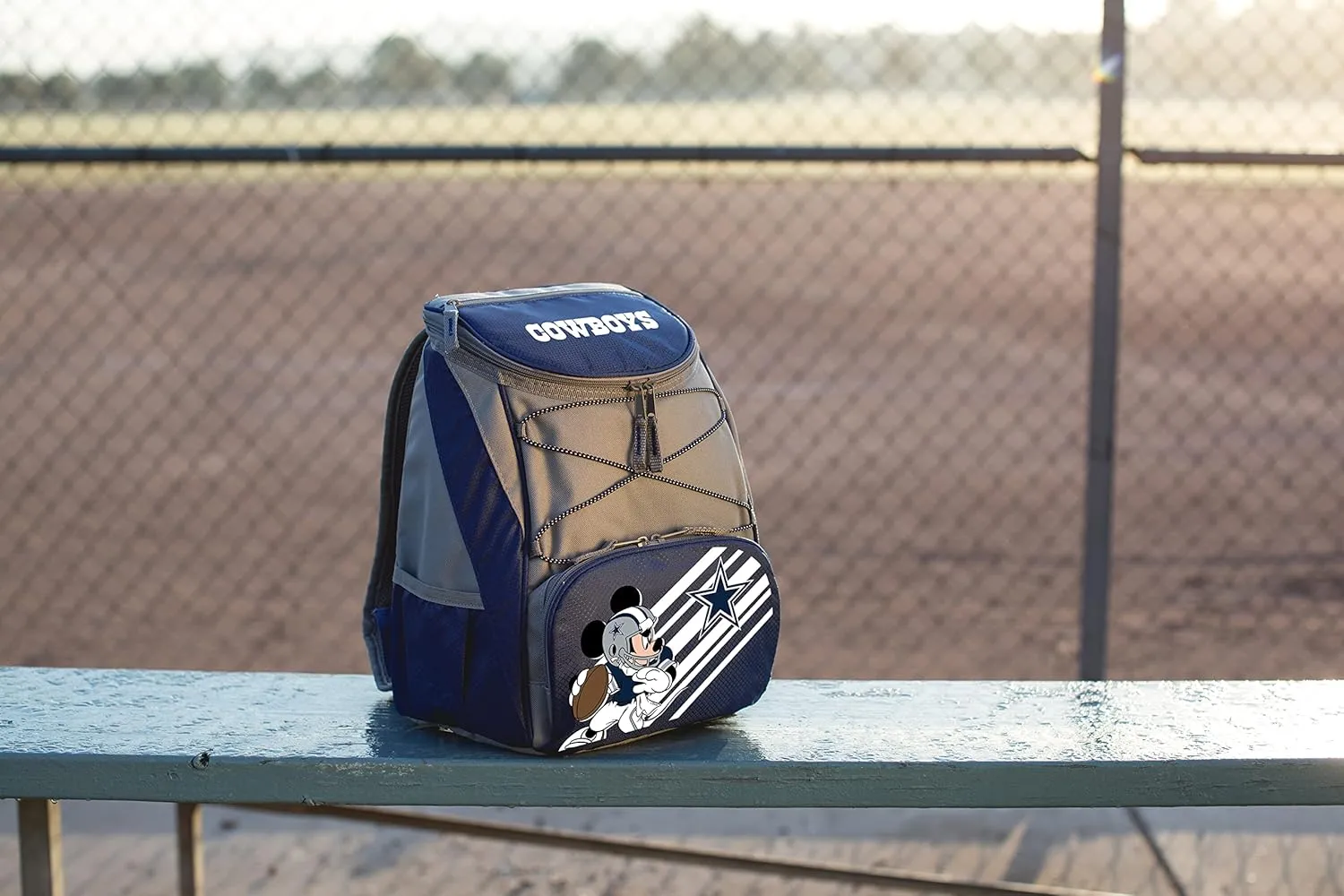 PICNIC TIME Blue Dallas Cowboys NFL Disney Backpack Cooler