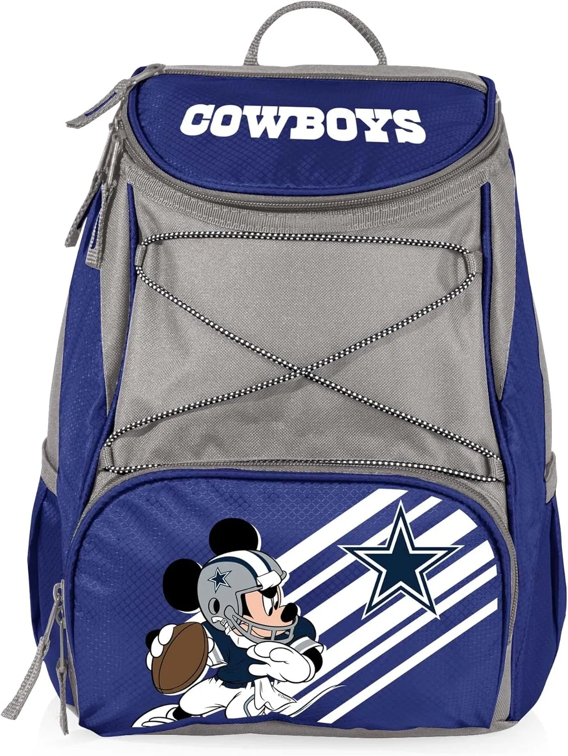 PICNIC TIME Blue Dallas Cowboys NFL Disney Backpack Cooler