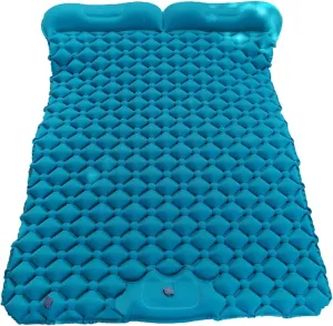 pistro 2 Person Sleeping Tent Pad Ultralight Inflatable Double Sleeping Mat for Camping Backpacking Hiking Lightweight Air Mattress 77.95x47.24x2.36 inch