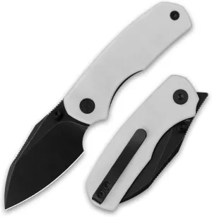 Pocket Knife, 2.36'' 14C28N Steel Blade G10 handle, Small EDC Knife with Pocket Clip for Men Women, 2.2oz-G057WB