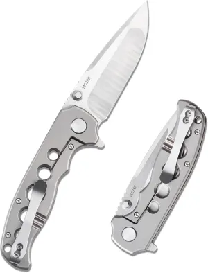 Pocket Knife, 3.4" Small Pocket Knife Set with Clip Stainless Steel Blade, Superior Pocket Knife for Women Man, Folding Pocket Knife for Camping Hiking Outdoors Daily, Assult Team No.1