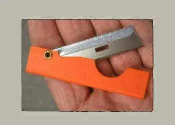 Pocket Straight Razor Survival Tool ~
