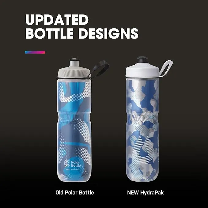 Polar Bottle Breakaway Insulated, Contender, 710ml 24oz, Sport Cap   Dash Handle