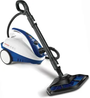 POLTI Vaporetto Smart Steam Mop and Steam Cleaner for Cleaning and Sanitizing with 12 Attachments Works for Tile Floor with Grout, Carpet, Car Detailing, Hardwood, & Furniture 1 Year Warranty