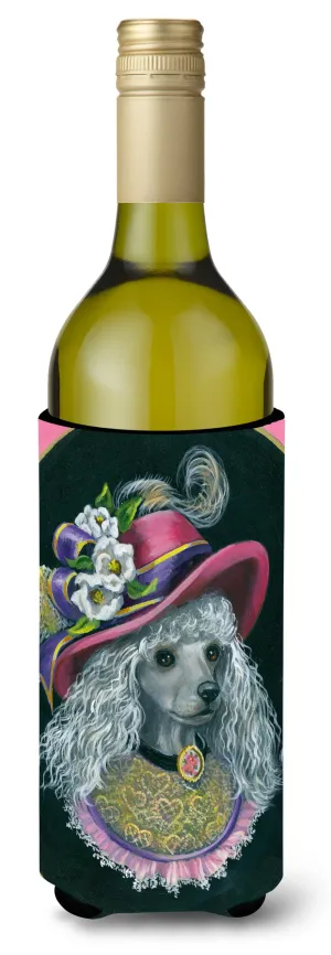 Poodle Lady Alexandria Wine Bottle Hugger PPP3148LITERK