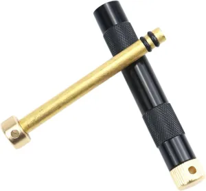 Portable Compression Fire Tube,Fire Piston Fire Starter | Camping Fire Starters, Outdoor Camping Gear, Metal Fire Rod for Survival, Hiking, Hunting