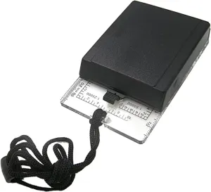 Portable Orientation Compasses Navigation Tool for Outdoors Adventure with Map Scale and Neck Straps Ideal for Explorers