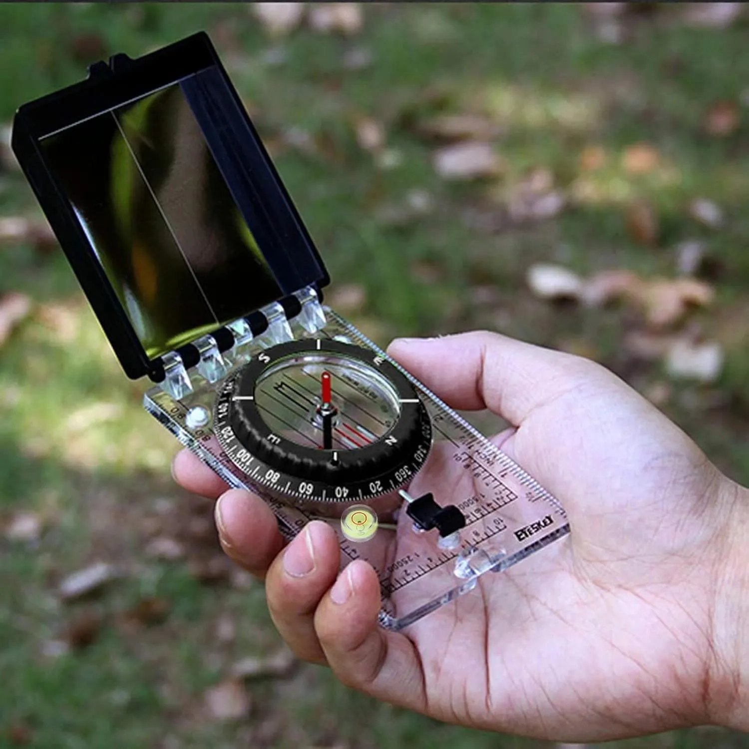 Portable Orientation Compasses Navigation Tool For Outdoors Adventure With Map Scale And Neck Straps Ideal For Explorers