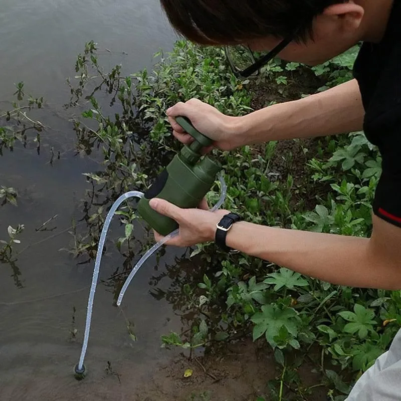 Portable Outdoor Water Filter - Camping Survival Tool